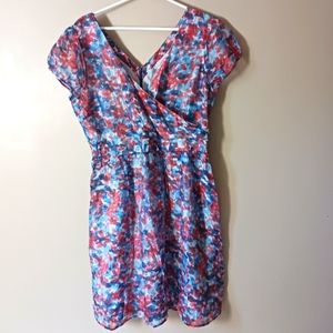 Andrew Marc Marc New York floral summer dress midi